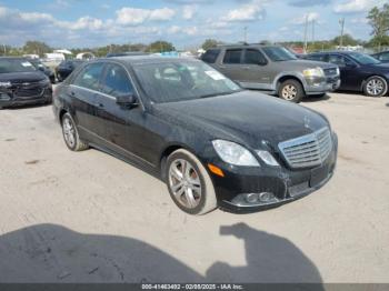  Salvage Mercedes-Benz E-Class