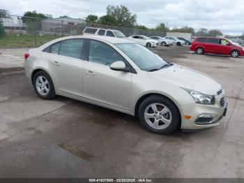  Salvage Chevrolet Cruze