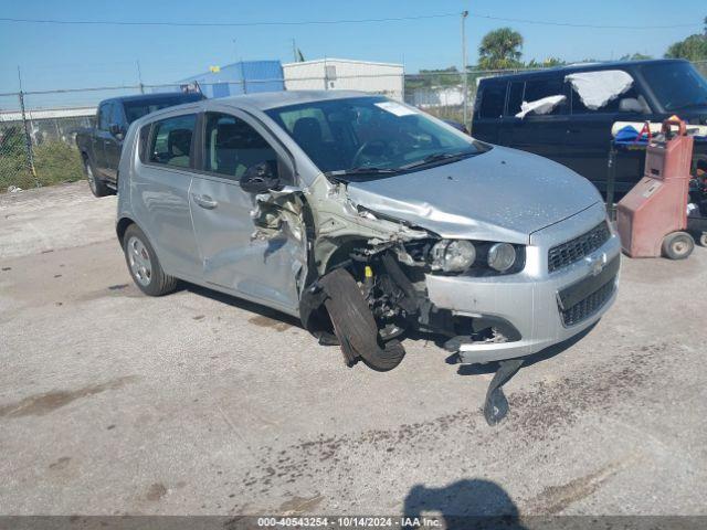  Salvage Chevrolet Sonic