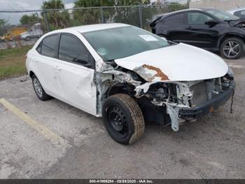  Salvage Toyota Corolla