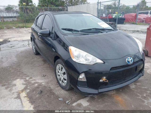  Salvage Toyota Prius c