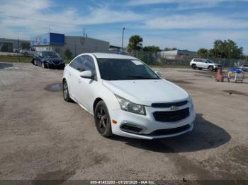  Salvage Chevrolet Cruze