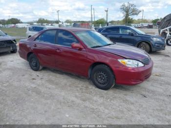  Salvage Toyota Camry