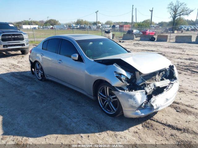  Salvage INFINITI G37x