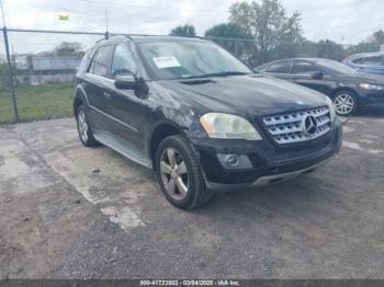  Salvage Mercedes-Benz M-Class