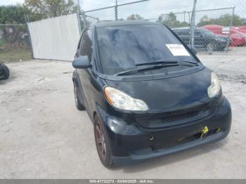  Salvage Smart fortwo