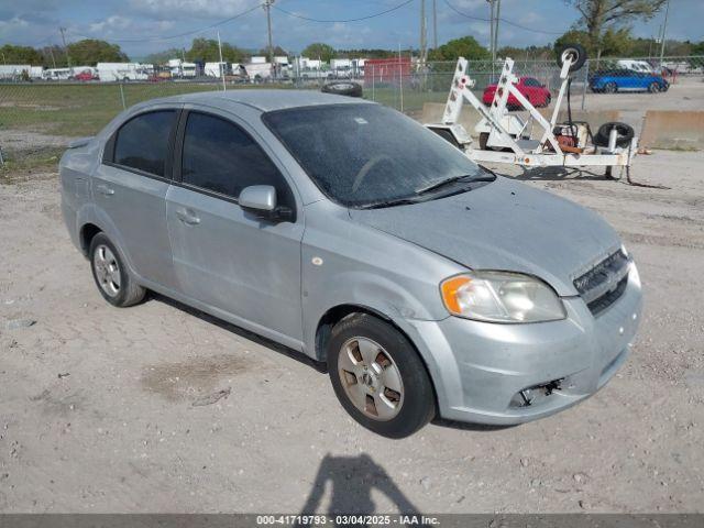  Salvage Chevrolet Aveo