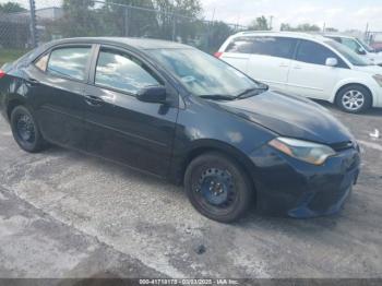  Salvage Toyota Corolla