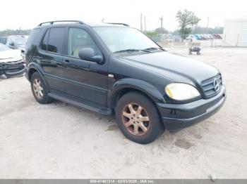  Salvage Mercedes-Benz M-Class