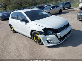  Salvage Volkswagen Golf