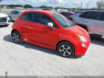  Salvage FIAT 500e