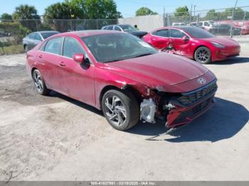  Salvage Hyundai ELANTRA