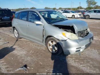  Salvage Toyota Matrix