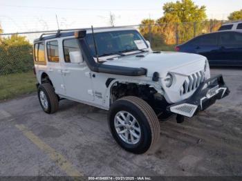  Salvage Jeep Wrangler