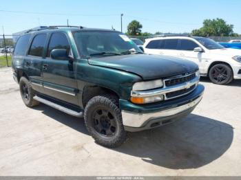  Salvage Chevrolet Tahoe