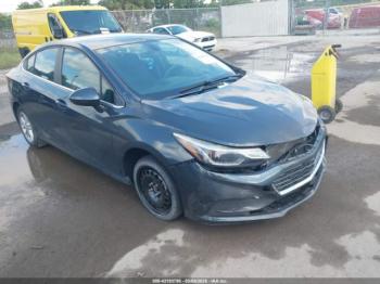  Salvage Chevrolet Cruze