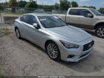  Salvage INFINITI Q50