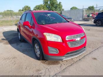  Salvage Chevrolet Trax