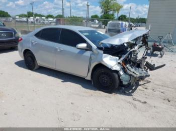 Salvage Toyota Corolla
