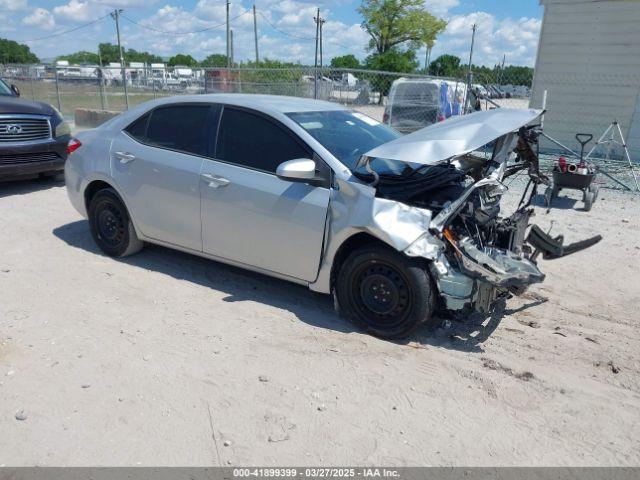 Salvage Toyota Corolla