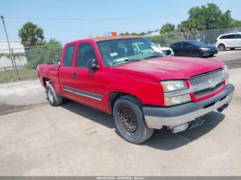  Salvage Chevrolet Silverado 1500