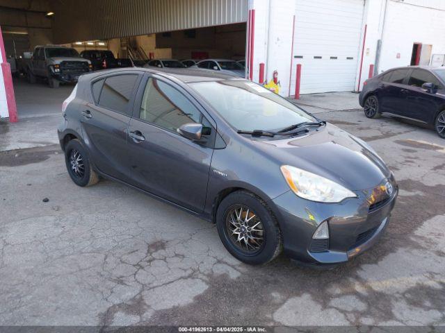  Salvage Toyota Prius c