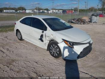  Salvage Toyota Corolla
