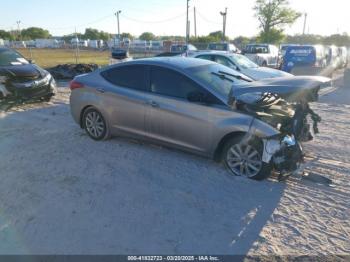  Salvage Hyundai ELANTRA