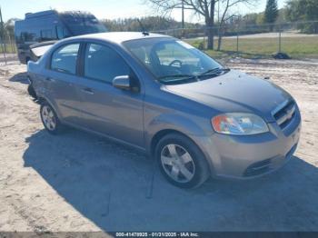  Salvage Chevrolet Aveo