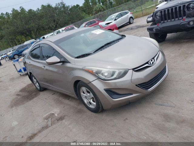  Salvage Hyundai ELANTRA