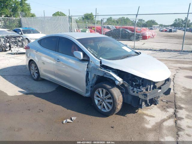  Salvage Hyundai ELANTRA
