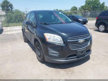  Salvage Chevrolet Trax