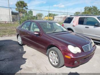  Salvage Mercedes-Benz C-Class