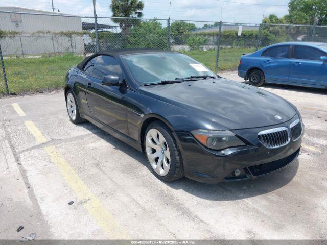  Salvage BMW 6 Series
