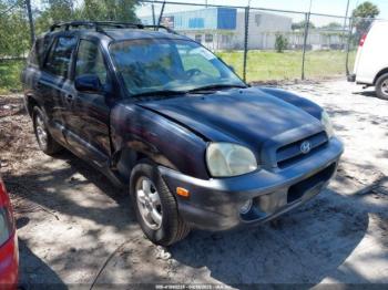  Salvage Hyundai SANTA FE