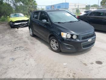  Salvage Chevrolet Sonic