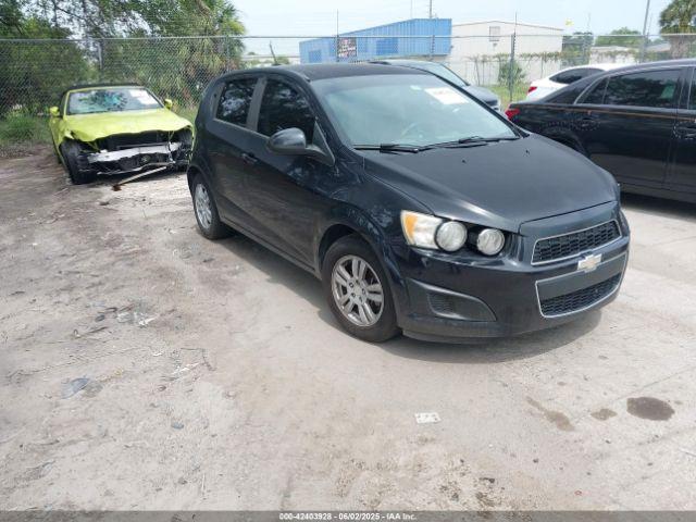 Salvage Chevrolet Sonic