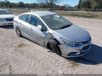  Salvage Chevrolet Cruze