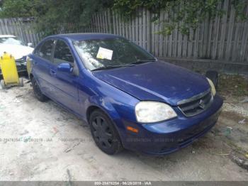  Salvage Suzuki Forenza