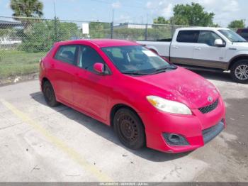  Salvage Toyota Matrix