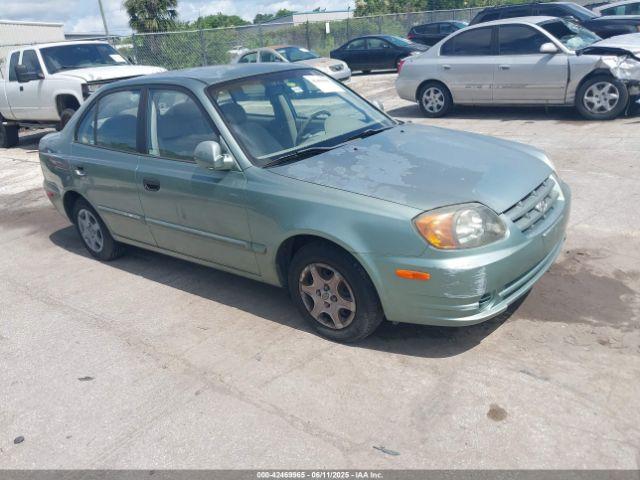  Salvage Hyundai ACCENT
