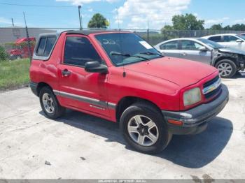  Salvage Chevrolet Tracker