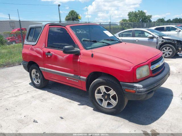  Salvage Chevrolet Tracker
