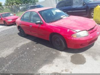  Salvage Chevrolet Cavalier