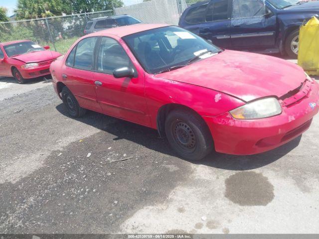  Salvage Chevrolet Cavalier