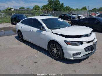  Salvage Chevrolet Malibu