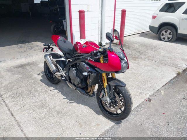  Salvage Triumph Motorcycle Speed Triple