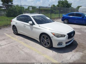  Salvage INFINITI Q50