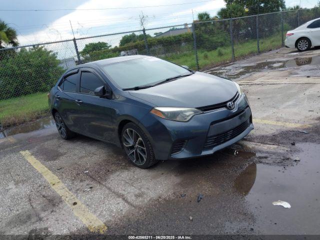  Salvage Toyota Corolla