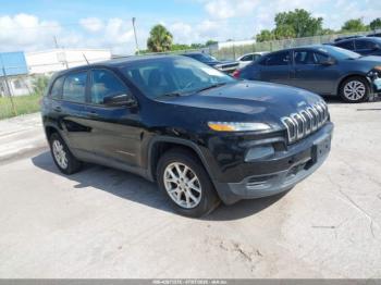  Salvage Jeep Cherokee